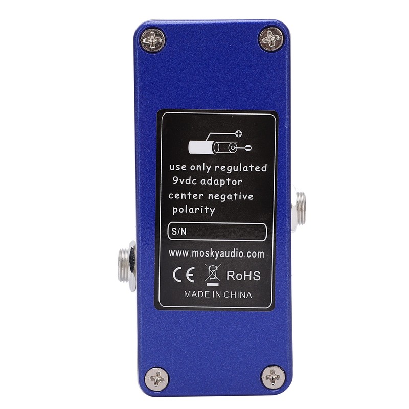 Guitar Effect Pedal Mini Blue Delay Analogue True Bypass Adjustable