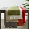 DII Tabletop Collection, Cotton, Taupe, Table Runner, 13x108