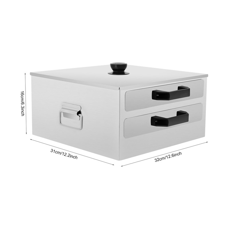 Double-tier Rice Noodle Rolls Machine, Chinese Stainless Steel Steamed Rice