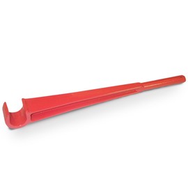 Valve Wheel Wrench, 1 x 14-3/4 in, Red