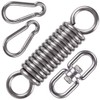 WAREMAID Hammock Chair Spring, Hanging Chair, Mounting Hardware Set, 360