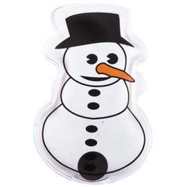 Brandsseller Pocket Warmers Set of 4 Snowman Hand Warmers Pocket Heating Pad Reusable Heat Pad