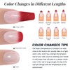 YTD Likomey Color Changing Gel Nail Polish,15ml Light Pink To