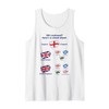 UK Makeup Union Jack Flag Explained Design Tank Top