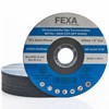 Fexa Cutting Disc 125 for Metal, Sanding Discs for Steel,