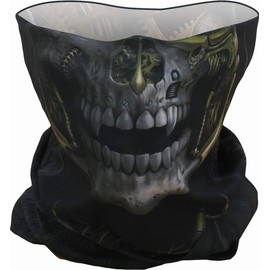 Spiral - Steam Punk Reaper - Multifunctional Face Wraps Black