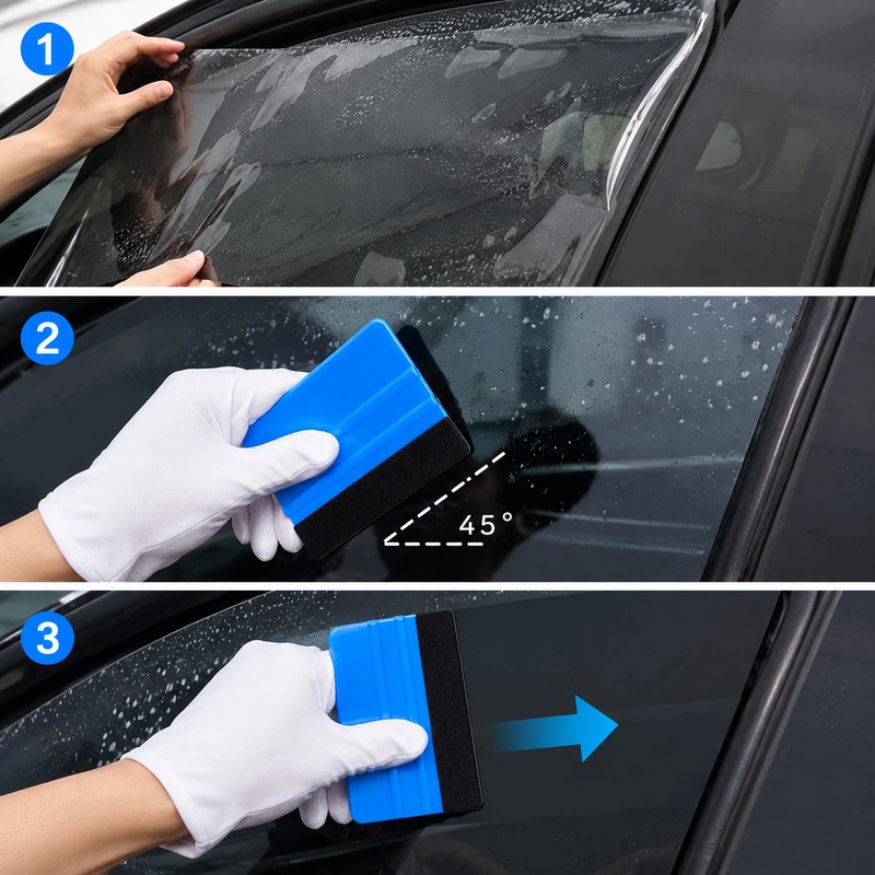 20 pcs Vinyl Squeegee Tool for Scratch-Free Film Application
