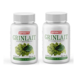 Café Verde Grinlait® 30 Capsulas Supervits 2 Pack Sfn