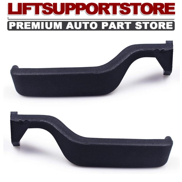 Inside Door Handle Set Pair Left Right Black For 1987-1996