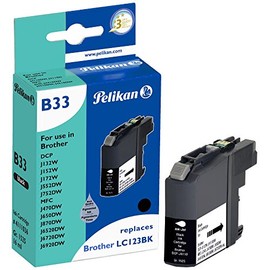Pelikan 4111036 Ink 4110 Replaces Brother LC-123BK Black Unknown