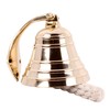 Nautical Hanging Wall Mountable Bell 5" Solid Brass Ship Bells