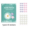 4080100200pcs Pe Acne Patch Skincare Cute Design