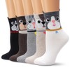 Ambielly Colorful Cute Animal Design Patterned Women's Casual Cotton Socks