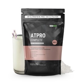 ATPRO Complete | Hochwertiges Protein Pulver | Eiweiß Protein Pulver | Protein Pulver Neutral | Geschmacksneutrales Eiweißpulver | Besonders geeignet für Smoothies & Milchdesserts | 300 g