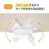 Sanwa Supply TAP-CLAMP1 Power Strip Desk Clamp Type Rotating Fixed