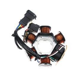 Magneto Stator Coil Fit for Piaggio 50 2T Vespa 50 LX Motorcycle Stator Ignition Replacement Parts