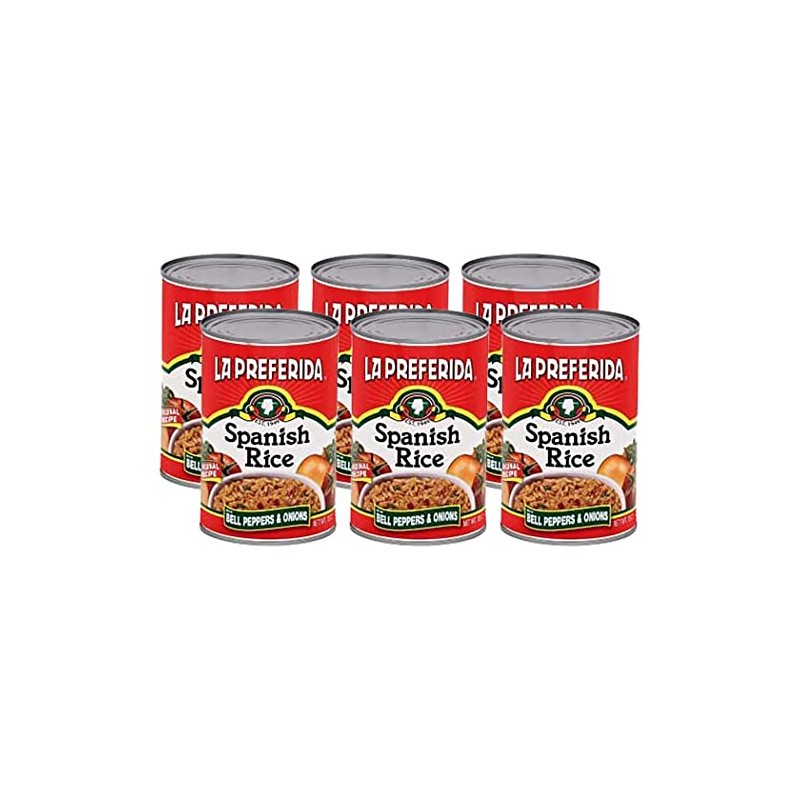La Preferida Canned Spanish Rice - Quick & Easy, Robust