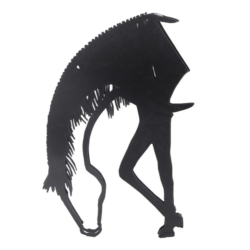 Rustic Horse Sculpture Modern Statue Metal Art Waterproof Horse Statue