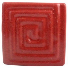 Indian Shelf 8 Piece Square Red Iron Drawer Knobs for Kitchen Cabinet Hardware Door Pulls Decorative Dresser Knobs Nursery Premium Designer