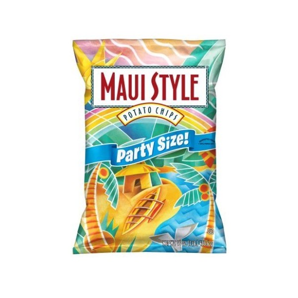 Frito Lay Potato Chips (Maui SSZ Regular Party Size 16oz