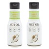MCT Oil 6.1 oz (175 g), 2-Bottle Set, Flat Craft,