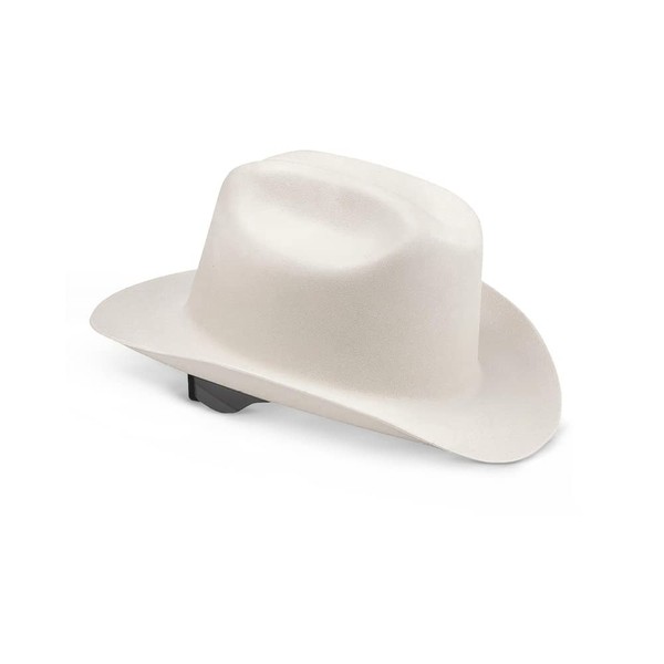 Jackson Western Hard Hat, White, Wide brim (138-19500)