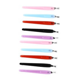 OHPHCALL Professional Nail Art Tools Set 50pcs Dead Skin Forks Cuticle Pusher Nail Cripper for Home Use