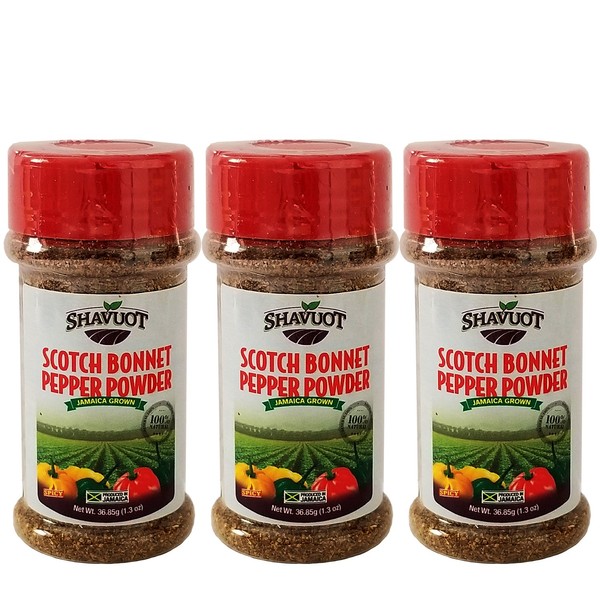 Shavuot Scotch Bonnet Pepper Powder (Pack of 3)