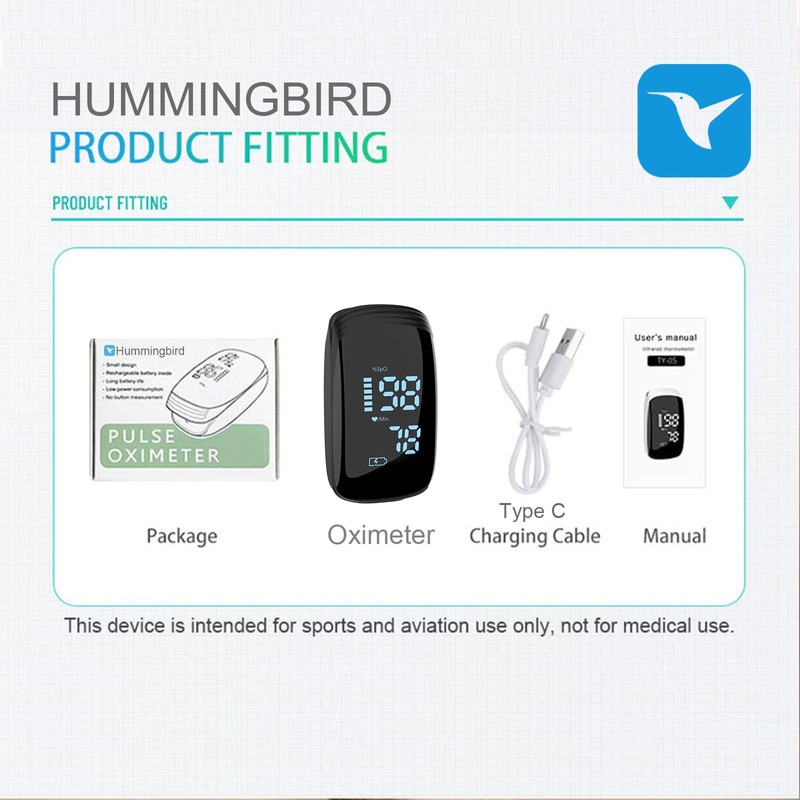 Fingertip Pulse Oximeter, Rechargeable Pulse Oximeter, Finger Pulse Oximeter, Blood