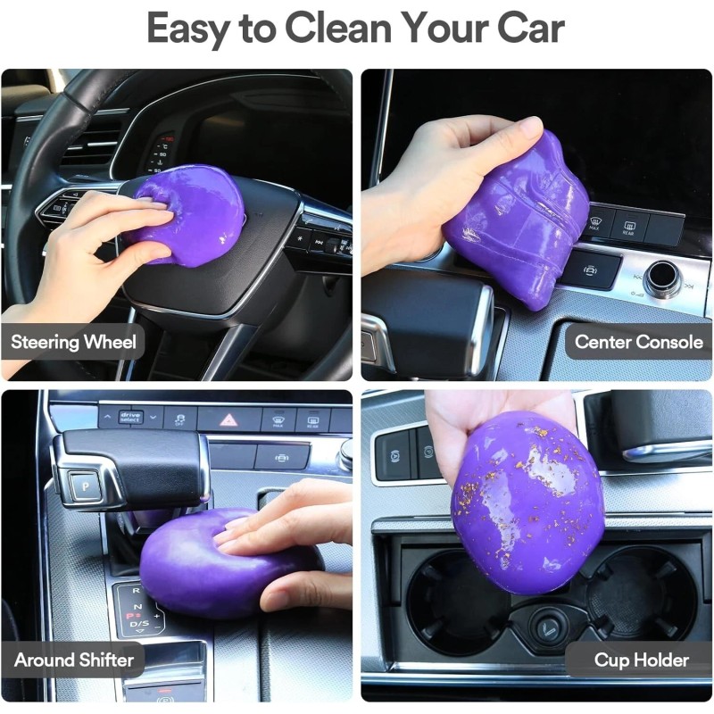 PULIDIKI Car Cleaning Gel Cleaning Putty Car Interior Cleaner Car