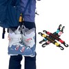 PikaBella Ski Strap, Ski Band, 2-Way Portability, Ski Carry Belt,