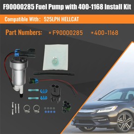 525LHP F90000285 Fuel Pump for Hellcat (Universal E85) with 400-1168 Install Kit