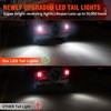 SUPAREE Flush Mount LED Tail Lights fit Jeep Wrangler JL