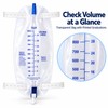 Leg Drainage Bag for Fluid Collection – Anti-Backflow Design for