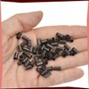200 Pcs 3.4 mm Micro Links Beads Copper Tubes Hair