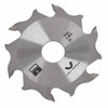 Fafeicy Carbide Biscuit Joiner Blade 100mm 4-Inch 8 Teeth 18000rpm
