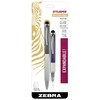 Zebra Pen StylusPen Telescopic Ballpoint Pen, Medium Point, 1.0mm, Black