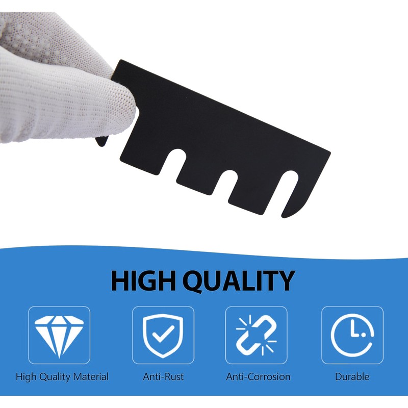 10 Pack Door Hinge Shims for Door Hinge Repair Kit,