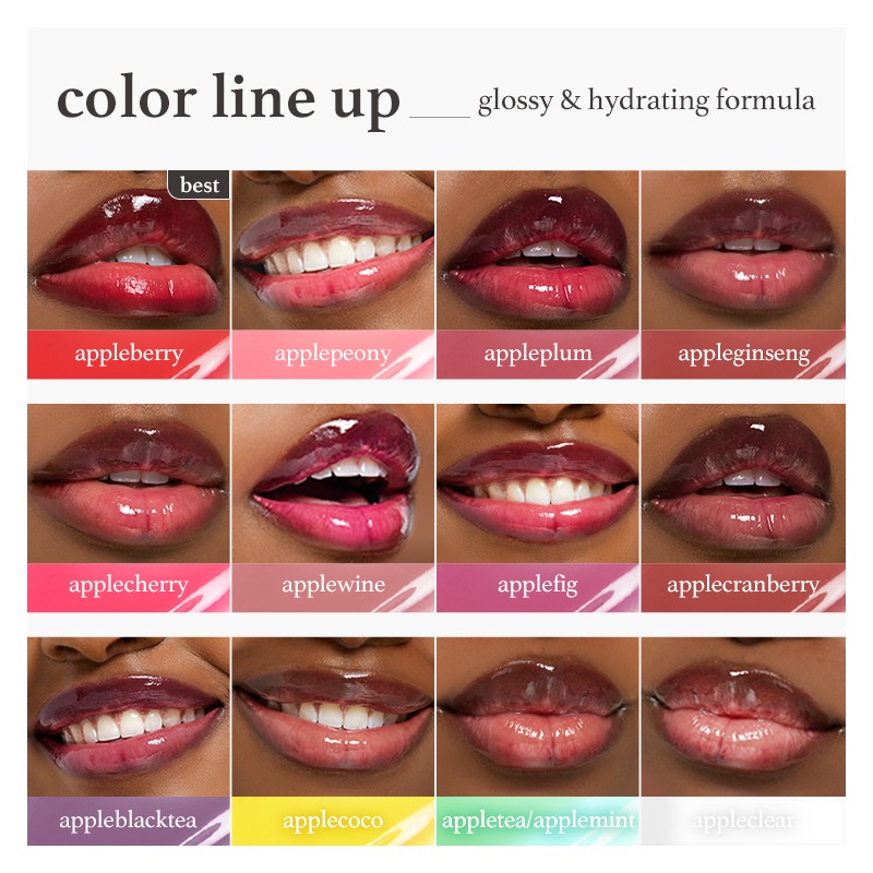 nooni Apple Berry Lip Oil - Appleclear Lip Oil