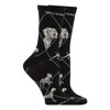 WHD Weimaraner Socks (Black, Medium)