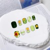 GREENTEA Handmade Decorative Press-On Nails Set, Spring and Summer Flower