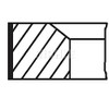 Mahle Original 039 91 N0 Piston Ring Set