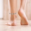 EnerMagiX Magnetic Ankle Bracelets for Women, Stainless Steel Magnetic Anklet
