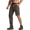 CQR Men's Convertible Cargo Tactical Pants, Water Resistant Outdoor Hiking