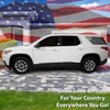 BOGAR TECH DESIGNS - Precut American Flag Rear Side Quarter