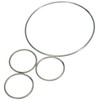 Rayher 66045000 Dream Catcher Craft Set, Metal Rings, Beads, Yarn