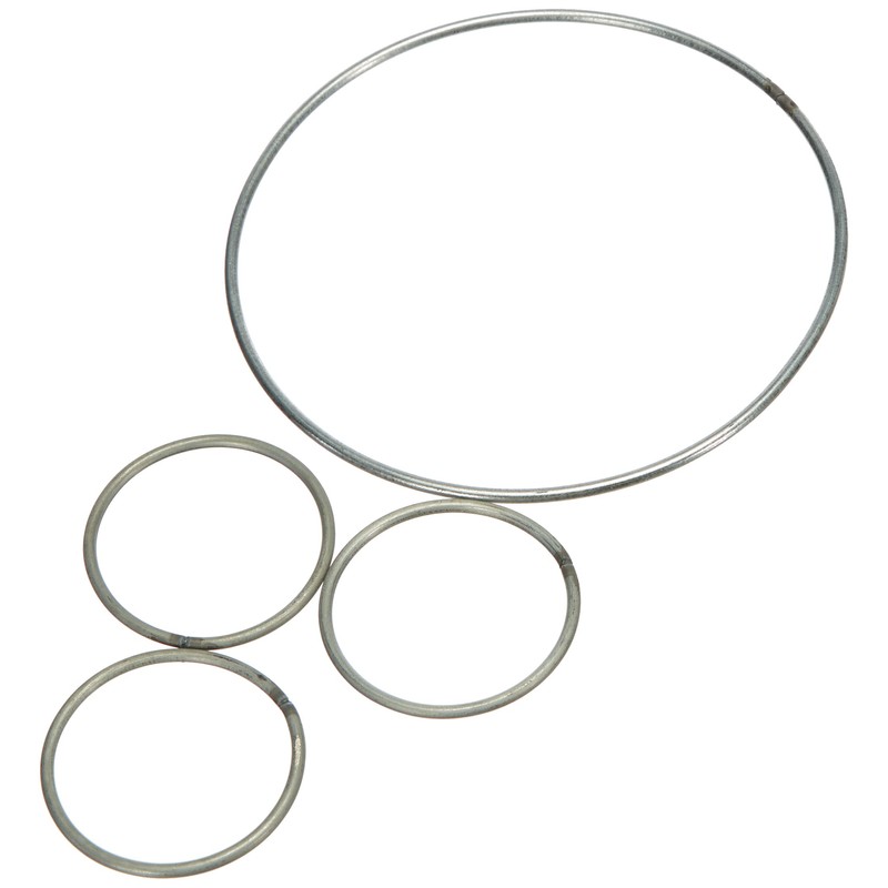 Rayher 66045000 Dream Catcher Craft Set, Metal Rings, Beads, Yarn
