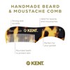 Kent 81T TY (2.8") Pocket Comb & Beard Comb for