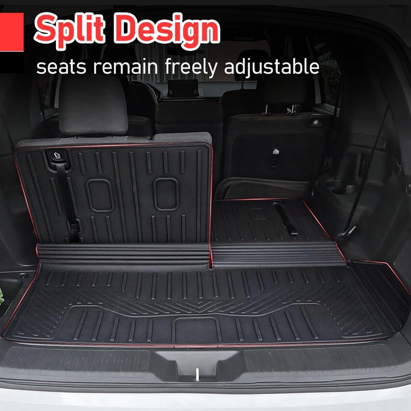 HOUCLEMIC Cargo Mat for Honda Pilot Accessories 2025 2024 2023,
