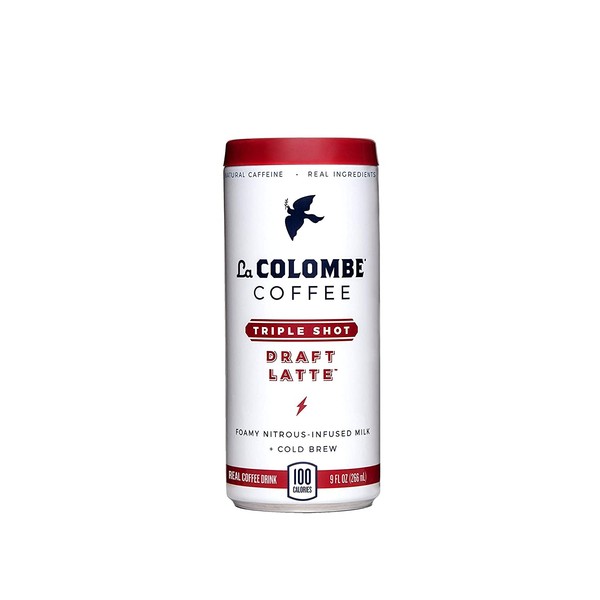 La Colombe Triple Draft Latte - 9 Fluid Ounce, 16 Count - 3 Shots Of Cold-Pressed Espresso and Frothed Milk - Made With Real Ingredients - Grab And Go Coffee